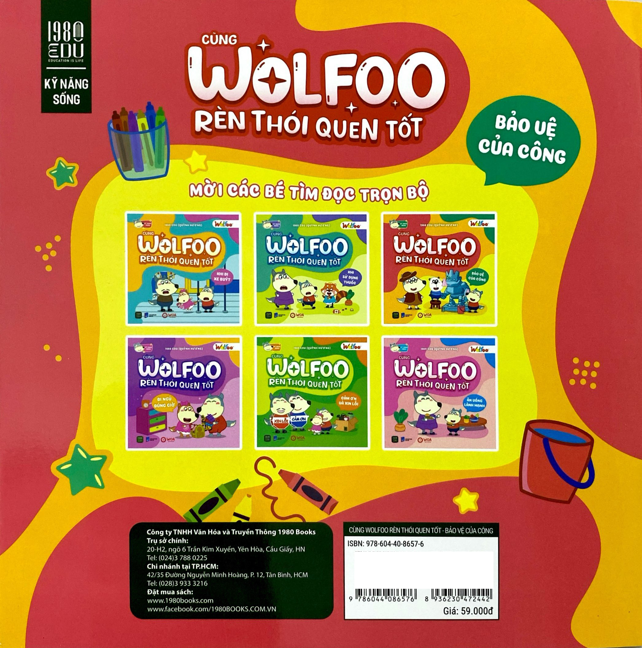 Wolfoo Rèn Thói Quen Tốt - Bảo Vệ Của Công - Ảnh 7