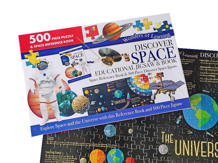 wonders of learning: discover space educational jigsaw & book - Ảnh 9