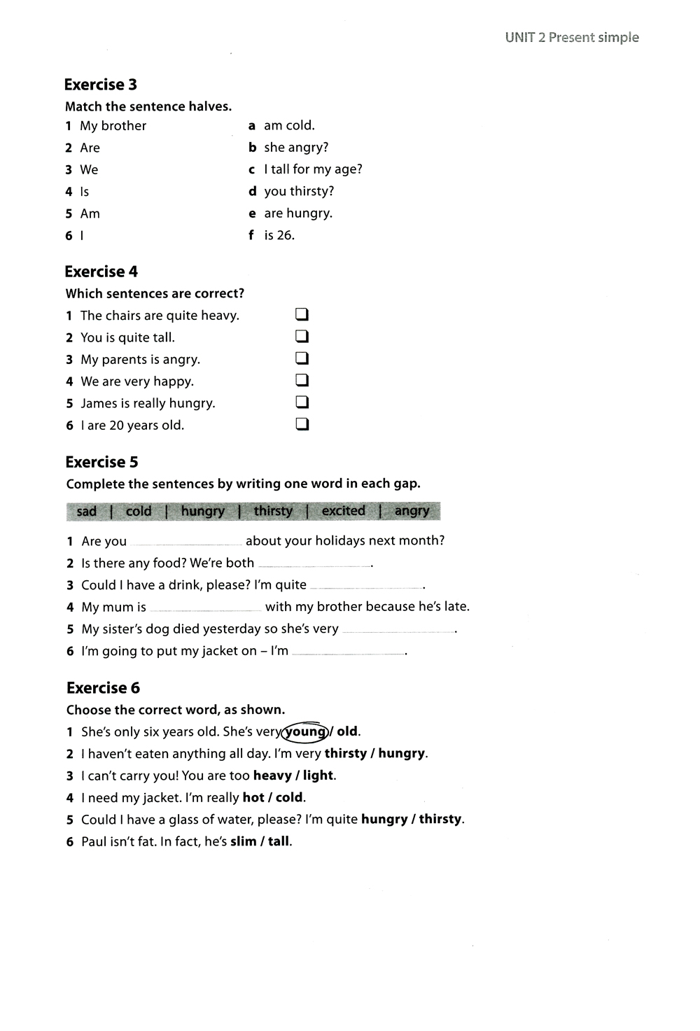 work on your grammar a1 - elementary - Ảnh 10