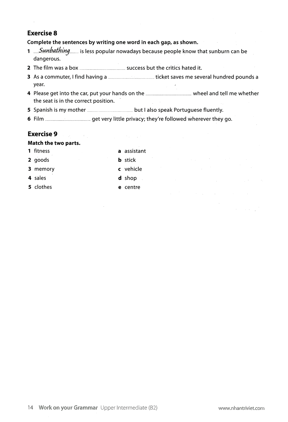 work on your grammar_upper intermediate b2 - Ảnh 18