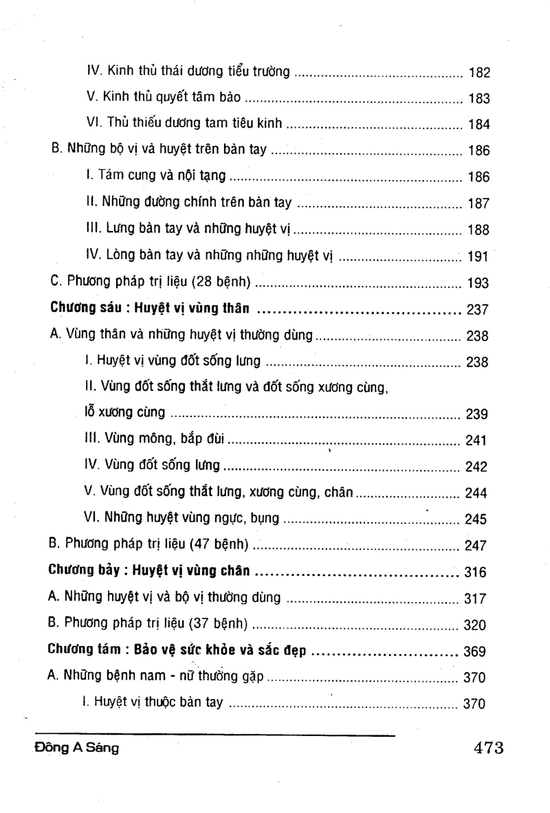 Xoa Bóp Huyệt Vị (Phương Pháp Trị Liệu Đặc Sắc Của Y Học Trung Quốc) - Ảnh 8