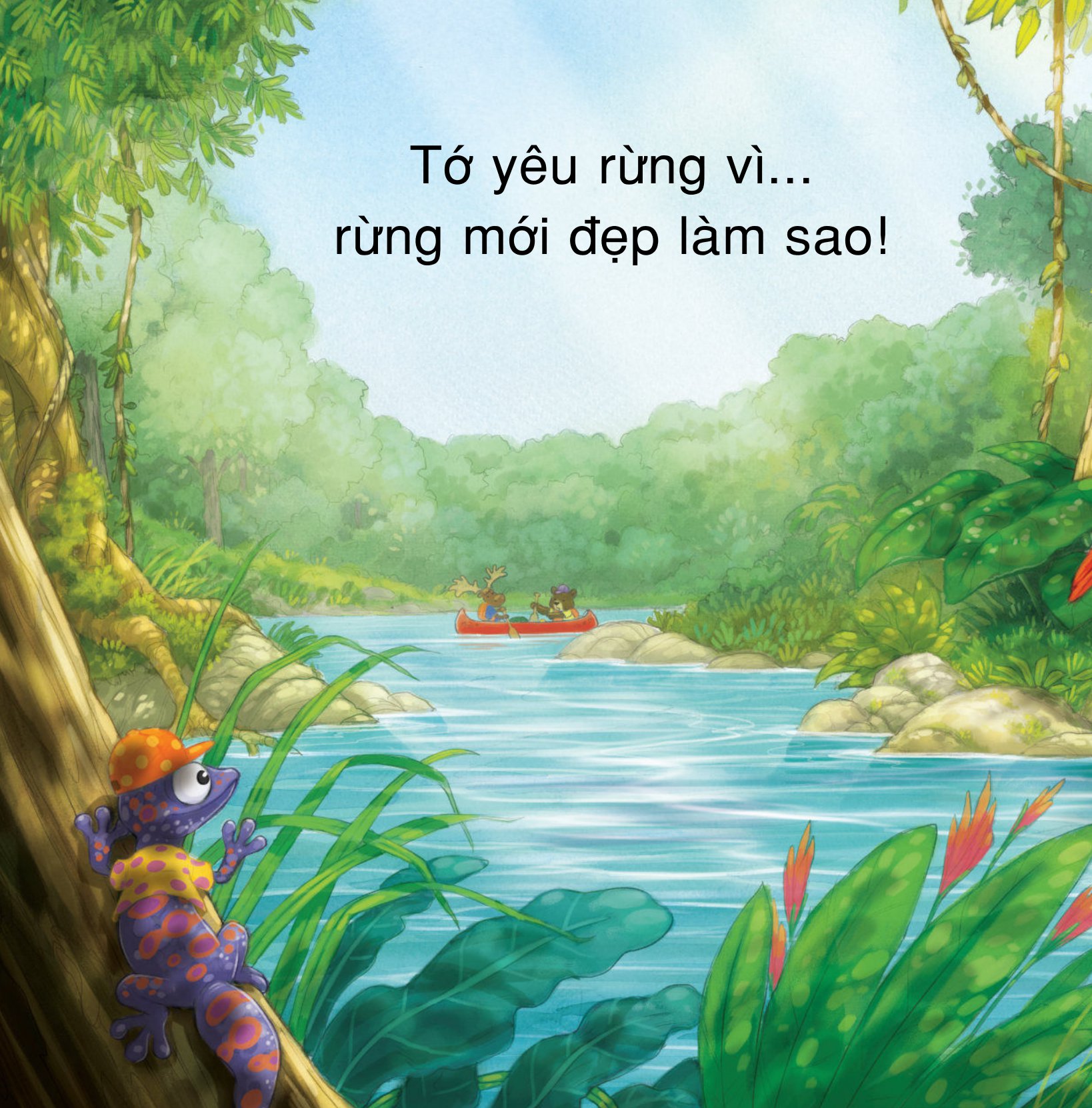 yêu rừng theo cách riêng của trẻ - vì sao tớ yêu rừng - Ảnh 8