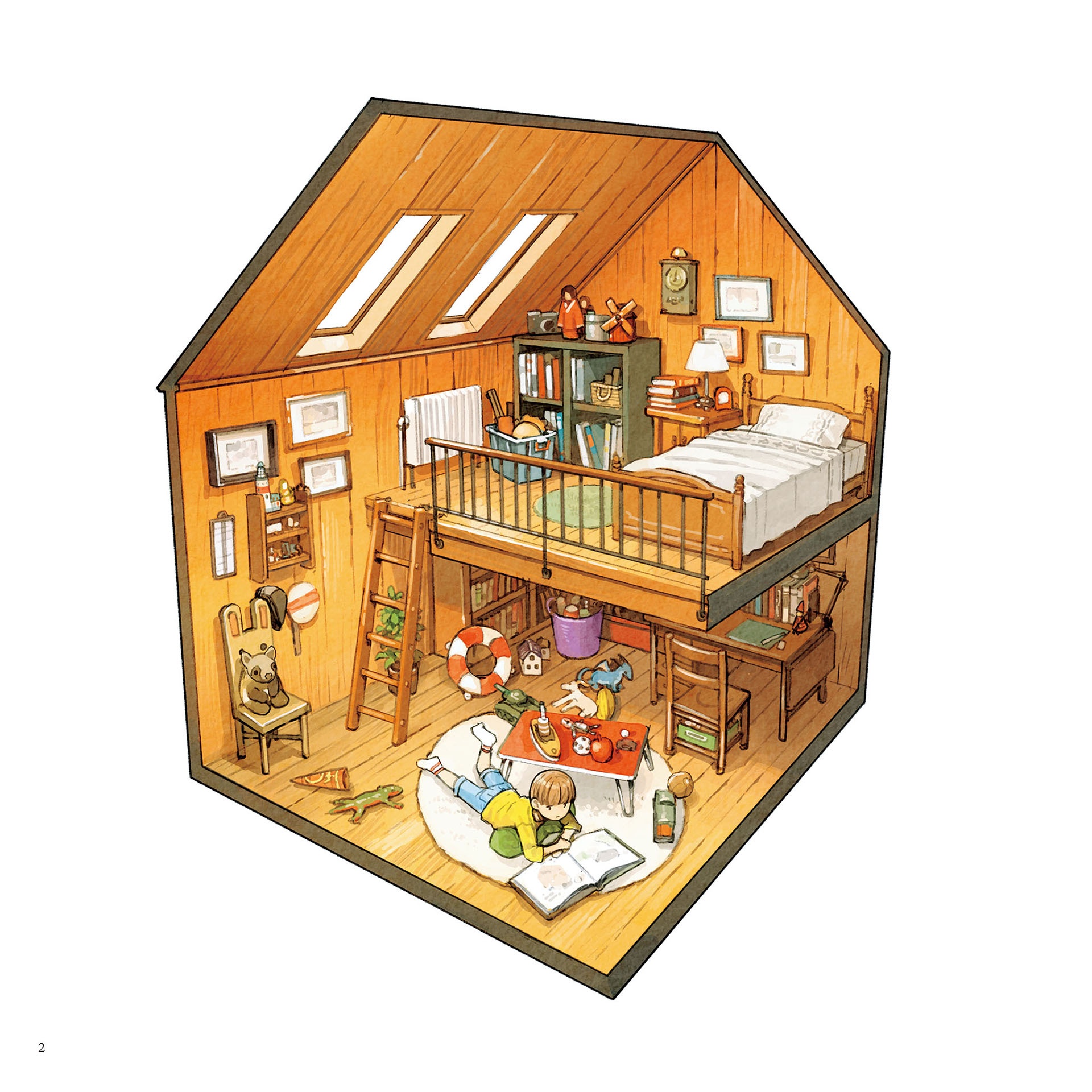 ものがたりの家-吉田誠治 美術設定集 - yoshida seiji art works: houses with a story - Ảnh 5