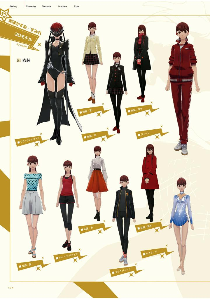 ペルソナ5 ザ・ロイヤル 公式美術設定集 - Persona 5 The Royal Official Design Works - Ảnh 10