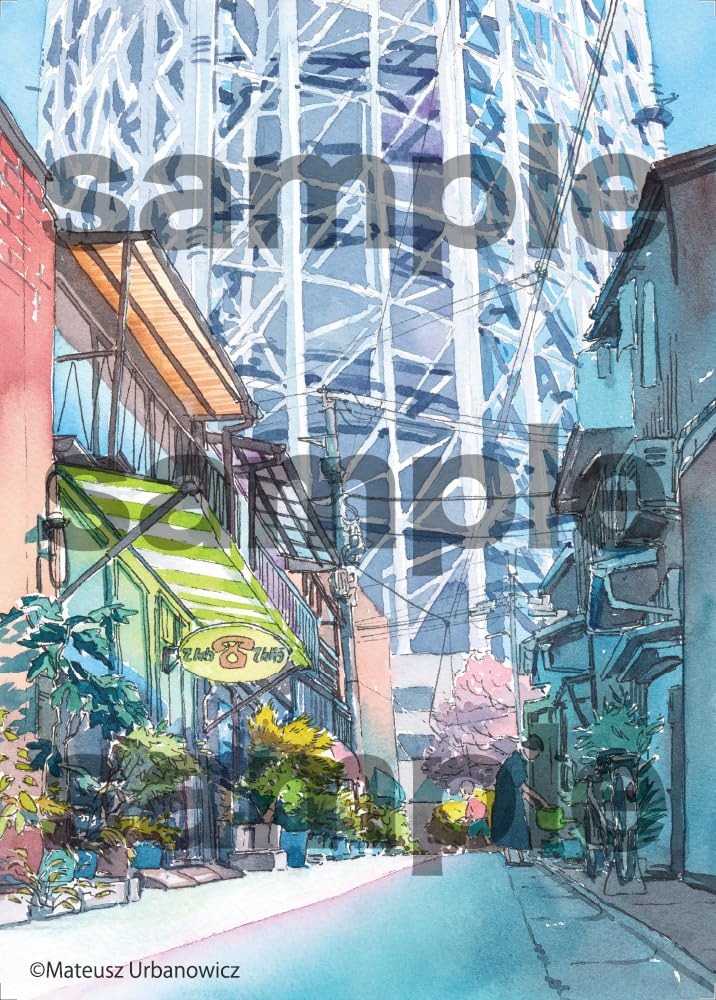 マテウシュ・ウルバノヴィチ　あの街に続く道 - Ano Machi Ni Tsuzuku Michi Postcard Book - Ảnh 5
