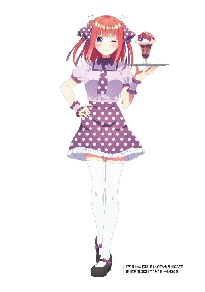 五等分の花嫁 ANIME VISUAL BOOK 二乃 - Nino Go Toubun No Hanayome Anime - Ảnh 13